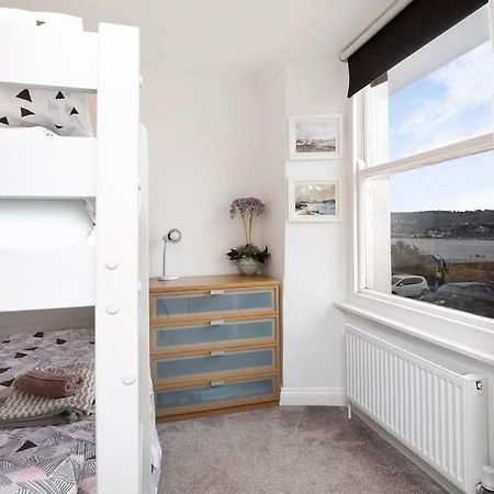 Beach Front Flat Shaldon With Parking Exterior foto