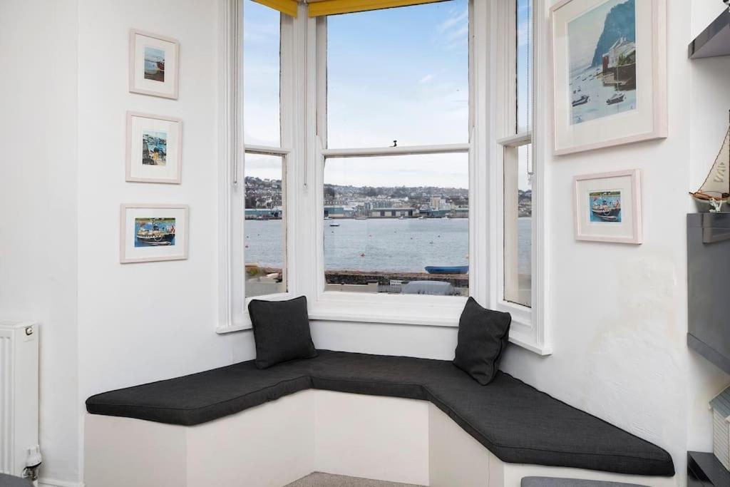 Beach Front Flat Shaldon With Parking Exterior foto