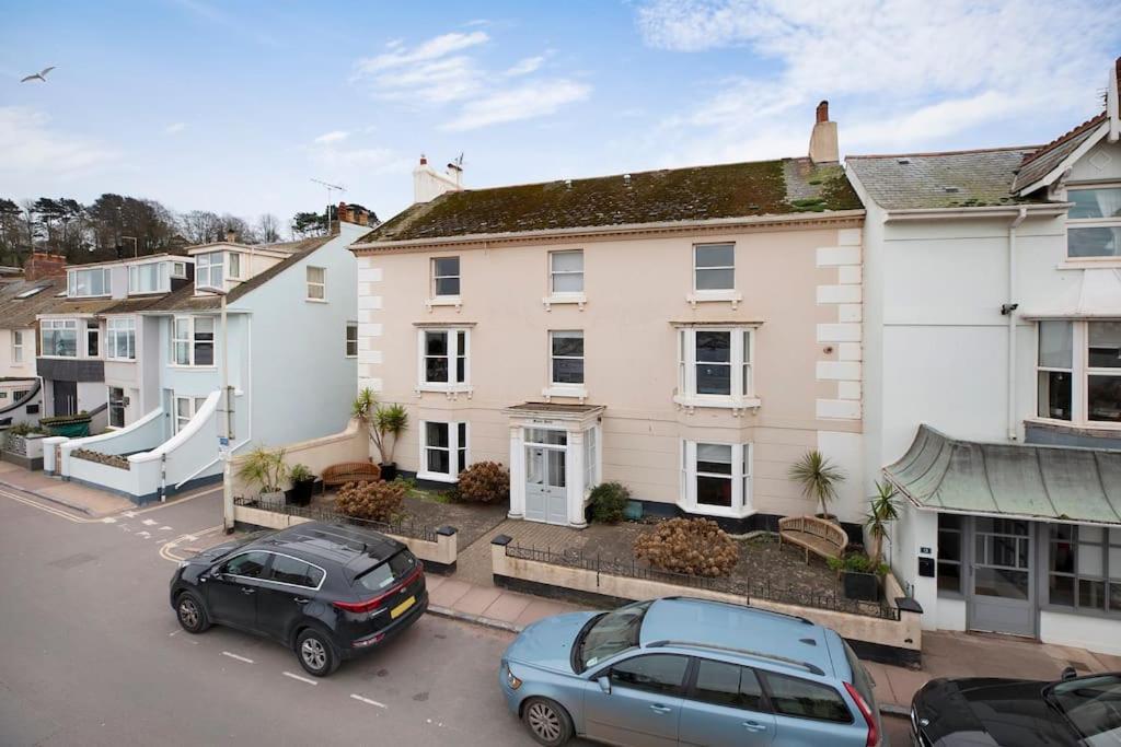 Beach Front Flat Shaldon With Parking Exterior foto